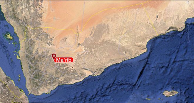 Coalition launches 10 raids on Marib