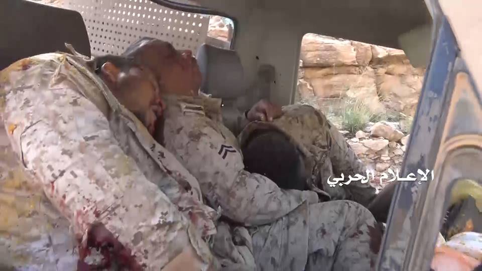A Large Number of the Saudi Soldiers Fall Dead and Wounded in ...