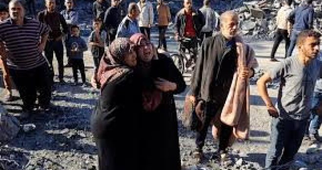 Palestinian Woman Martyred in Zionist Bombing on Gaza