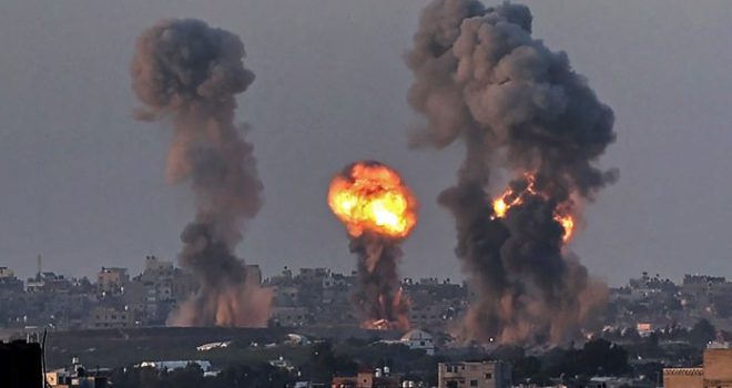 Four Palestinians, Including Infant, Killed In Israeli Airstrikes On Gaza