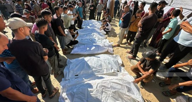 Zionist Extermination Intensifies in Gaza: Over 57,000 Martyred and Massacres Continue with American Complicity and International Silence