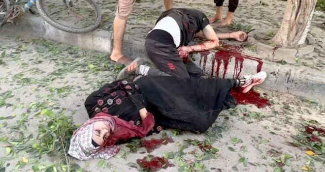 “In a New Zionist Crime… Gaza’s Children Slaughtered Inside a Medical Point While the World Watches”