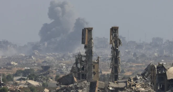 Three buildings collapse in Gaza due to heavy rains