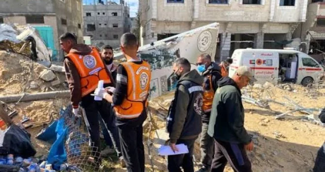 Civil Defense in Gaza Carries Out 270 Missions