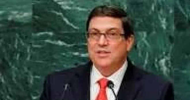 Cuban Foreign Minister Renews Condemnation of Genocide in Gaza