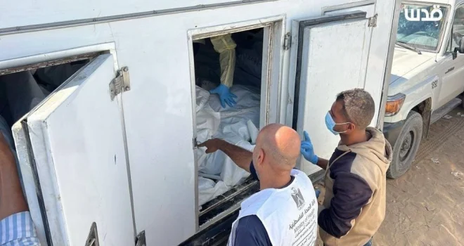 Gaza criminal evidence Dept: Recovering, documenting martyrs’ bodies from temporary graves