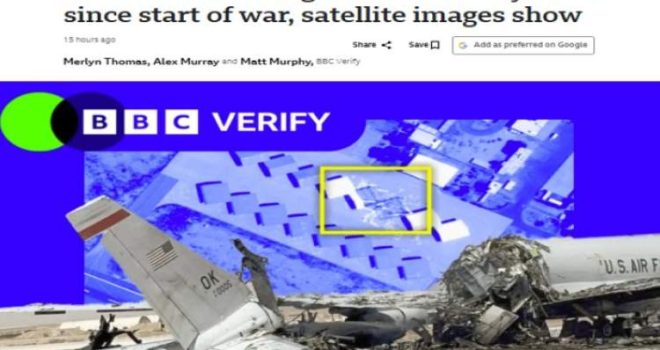 British report: Iran inflicted severe damage on 20 US bases in 8 countries