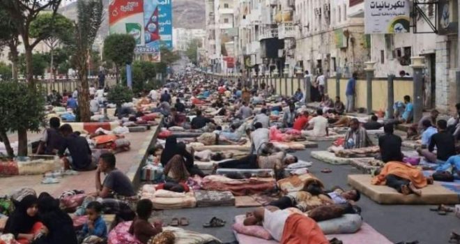 Occupied Aden residents sleep on streets as blackouts, summer heat spark widespread protests
