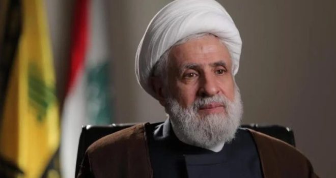 In a letter to Qalibaf, Sheikh Naim Qassem said: Iran is an icon of pride and a champion of truth and the oppressed.