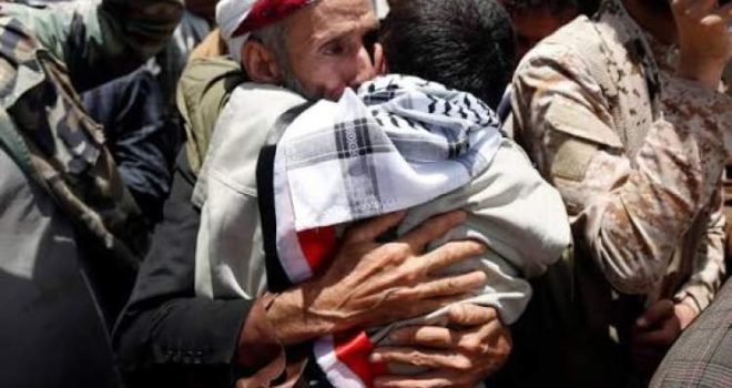 The Yemeni Center for Human Rights condemns the aggression’s obstruction of the prisoner exchange agreement.