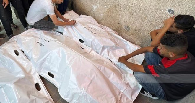 Eight Palestinians killed in Israeli airstrike on Nuseirat camp in central Gaza