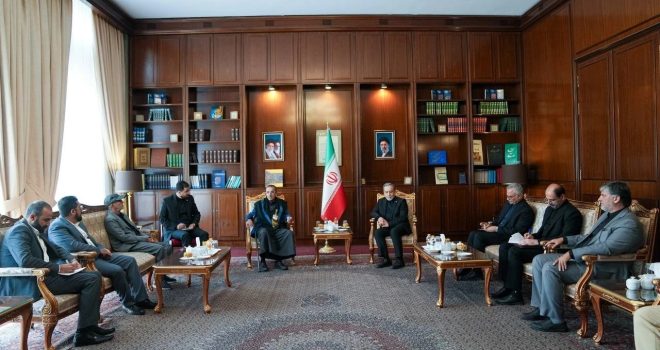 The Head Of The Hamas Delegation Praised The Position Of The Martyred Supreme Leader Khamenei In Defending The Palestinian Cause.